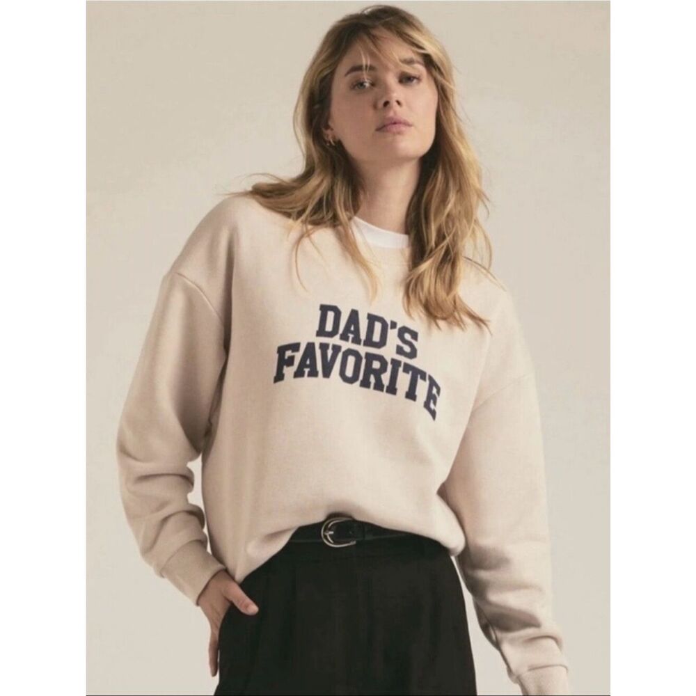 Favorite Daughter Dad’s Favorite Crewneck Sweatshirt XL